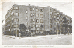 Historische foto van de hoek Amstelveenseweg - Bernard Kochstraat.
<br/>
Beeldbank Stadsarchief, jaren 20